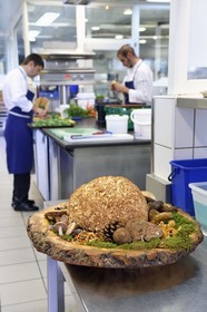 France, Haute-Loire (43), Saint-Bonnet-le-Froid, Restaurant 3 étoiles Régis et Jacques Marcon