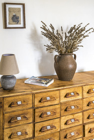 France, Finistère, Abers Country (Pays des Abers), Virgin Island, the Virgin Island lighthouse, the old lighthouse from 1845 transformed into an eco-lodge