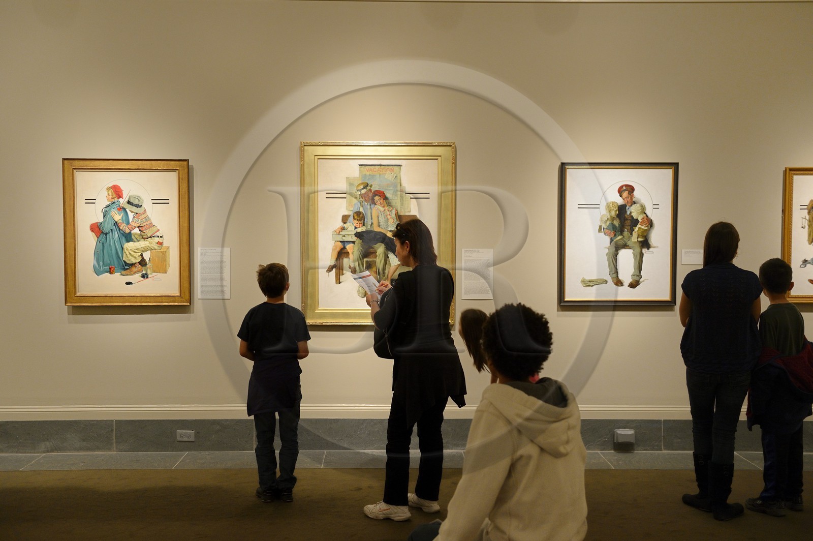 Etats-Unis, New York, Stockbridge, Norman Rockwell Museum