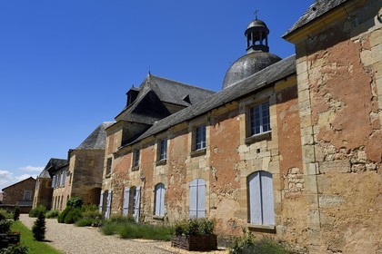 France, Dordogne (24), Périgord Noir, Hautefort, l'ancien hôpital d'Hautefort (ou hospice d'Hautefort) abrite le musée de la Médecine