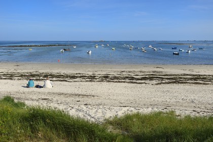 France, Finistère (29), plage de la Pointe de Penmarch