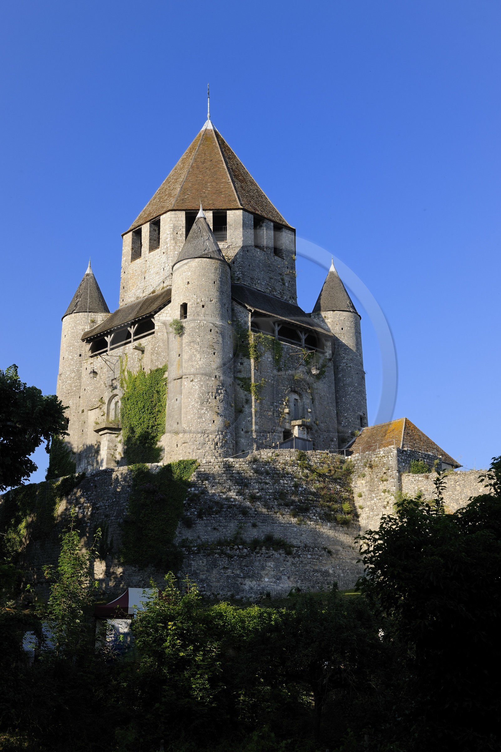 France, Seine et Marne (77), Provins, classée Patrimoine Mondial de l'UNESCO, la Tour César