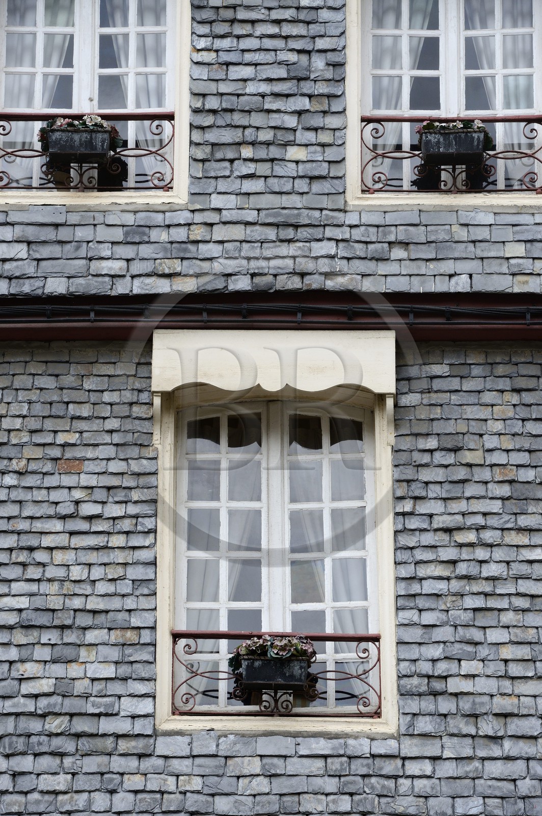 France, Finistere, Morlaix, traditional house on the place des Otages