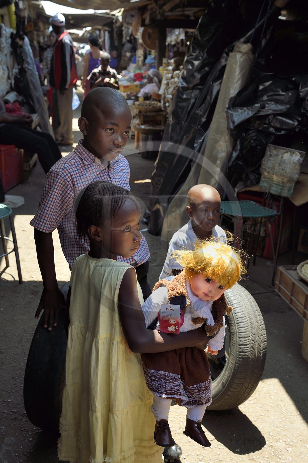 Zimbabwe, Harare, marché de Mbare