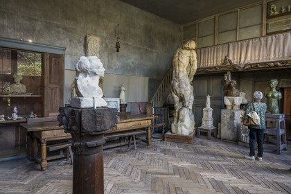 France, Paris, the museum of the sculptor Antoine Bourdelle, the former sculpture workshop
