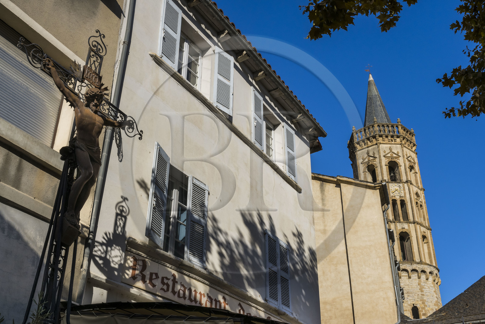 France, Aveyron (12), Millau, église Notre-Dame de l'Espinasse du XIIème siècle