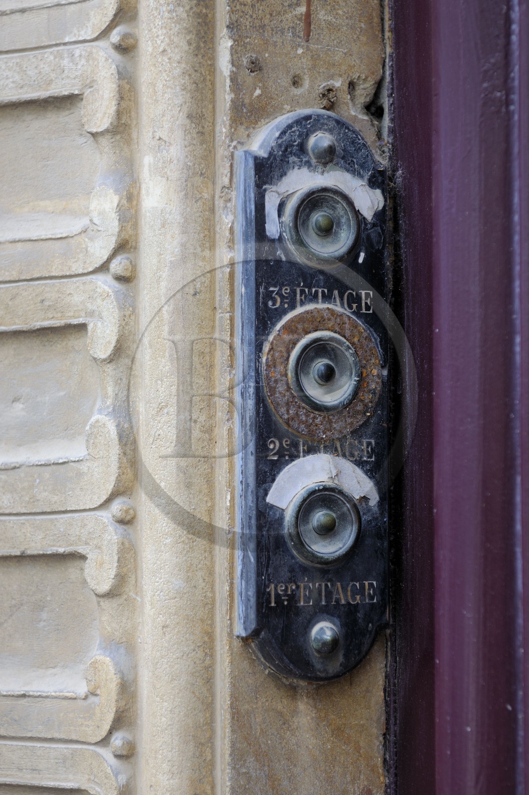 France, Hérault (34), Béziers, quartier du Champ de Mars, maison natale de Jean Moulin sur la place du 14 juillet