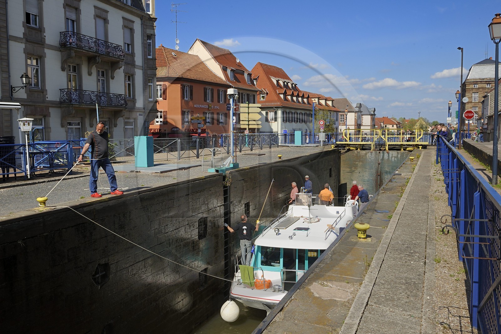 France, Bas Rhin (67), Saverne, canal de la Marne au Rhin