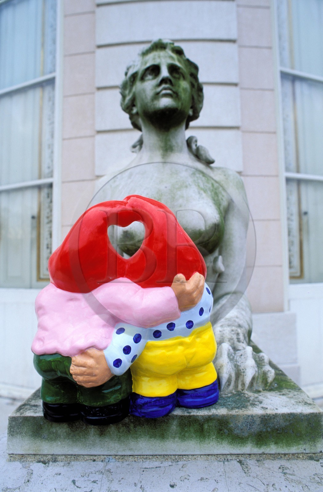 France, Paris (75), jardin de Bagatelle, exposition de nains de jardin