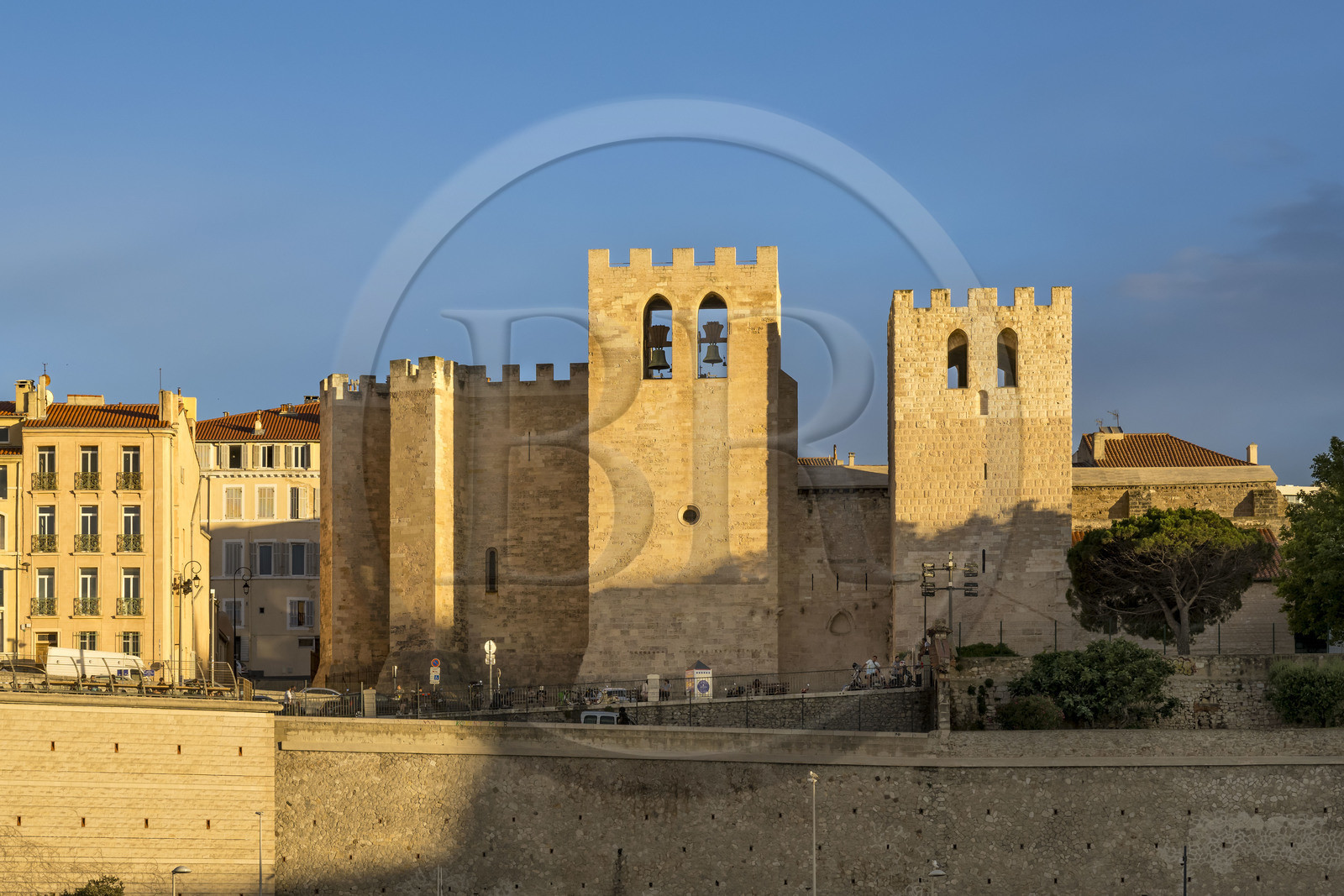 France, Bouches-du-Rhône (13), Marseille, Le Vieux Port, Abbaye Saint Victor