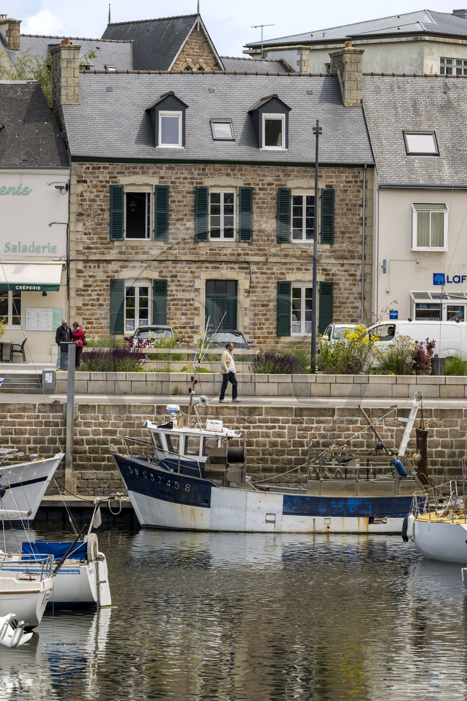 France, Côtes d'Armor (22), Paimpol, le port de pêche