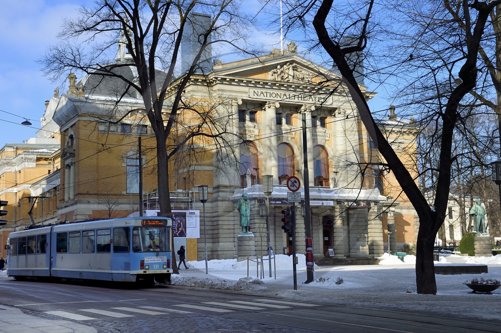 Norvège, Oslo, le Théatre National