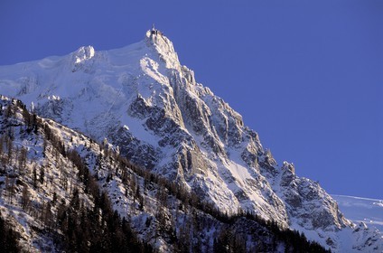 France, Haute-Savoie (74), Chamonix, Mont Blanc, l' Aiguille du Midi