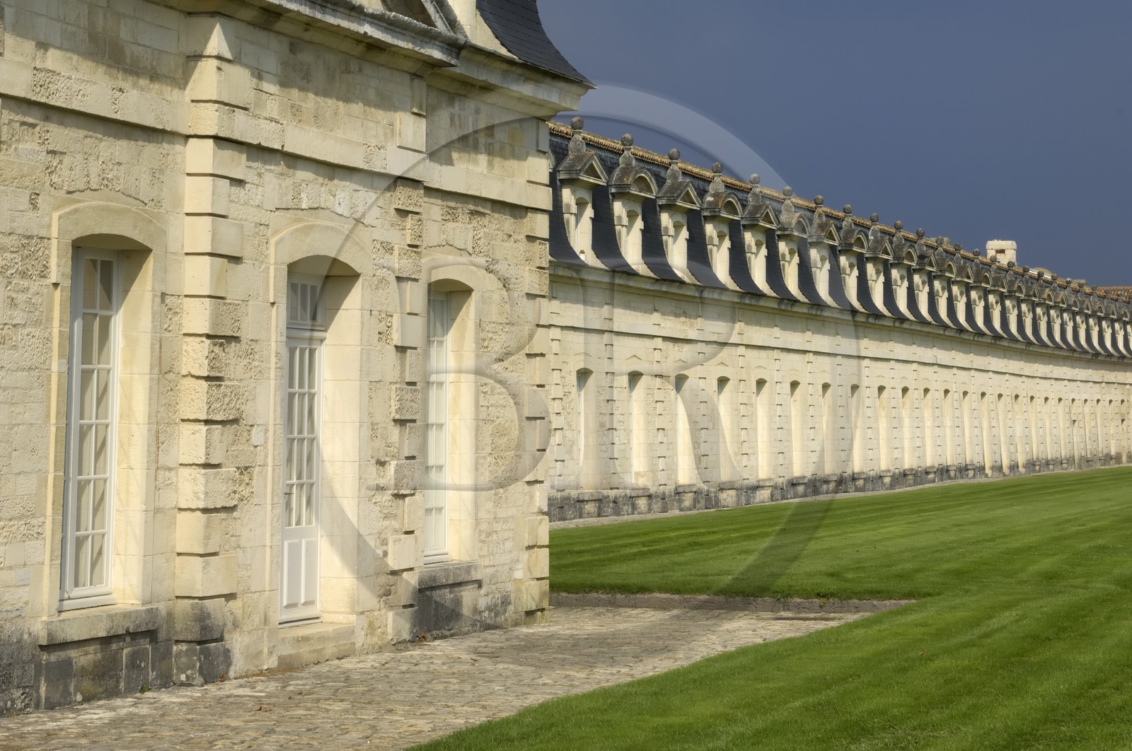 France, Charente-Maritime (17), Rochefort, le quartier de l'Arsenal, la Corderie Royale