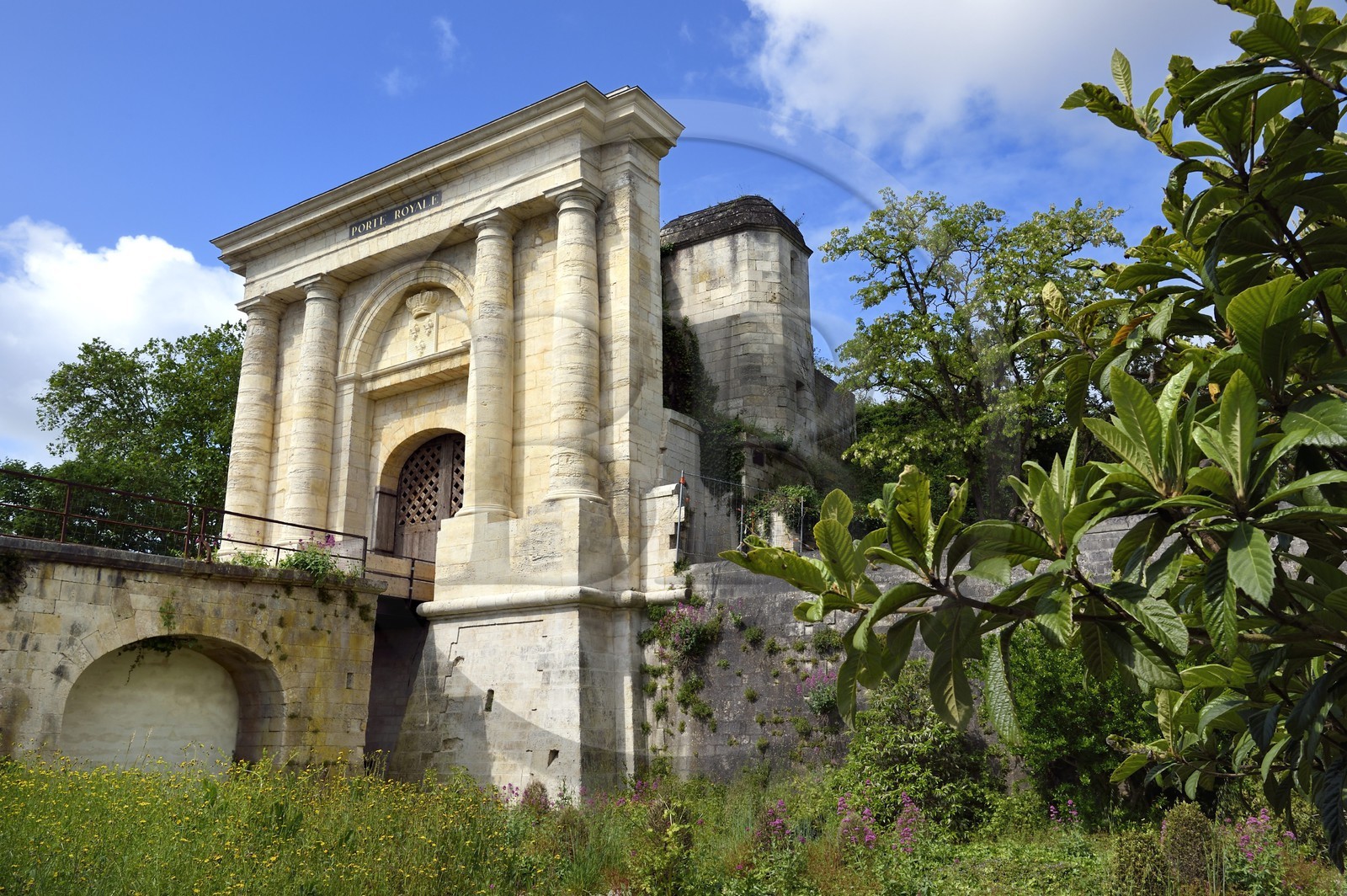 France, Charente-Maritime (17), La Rochelle, la Porte Royale construite entre 1706 et 1723