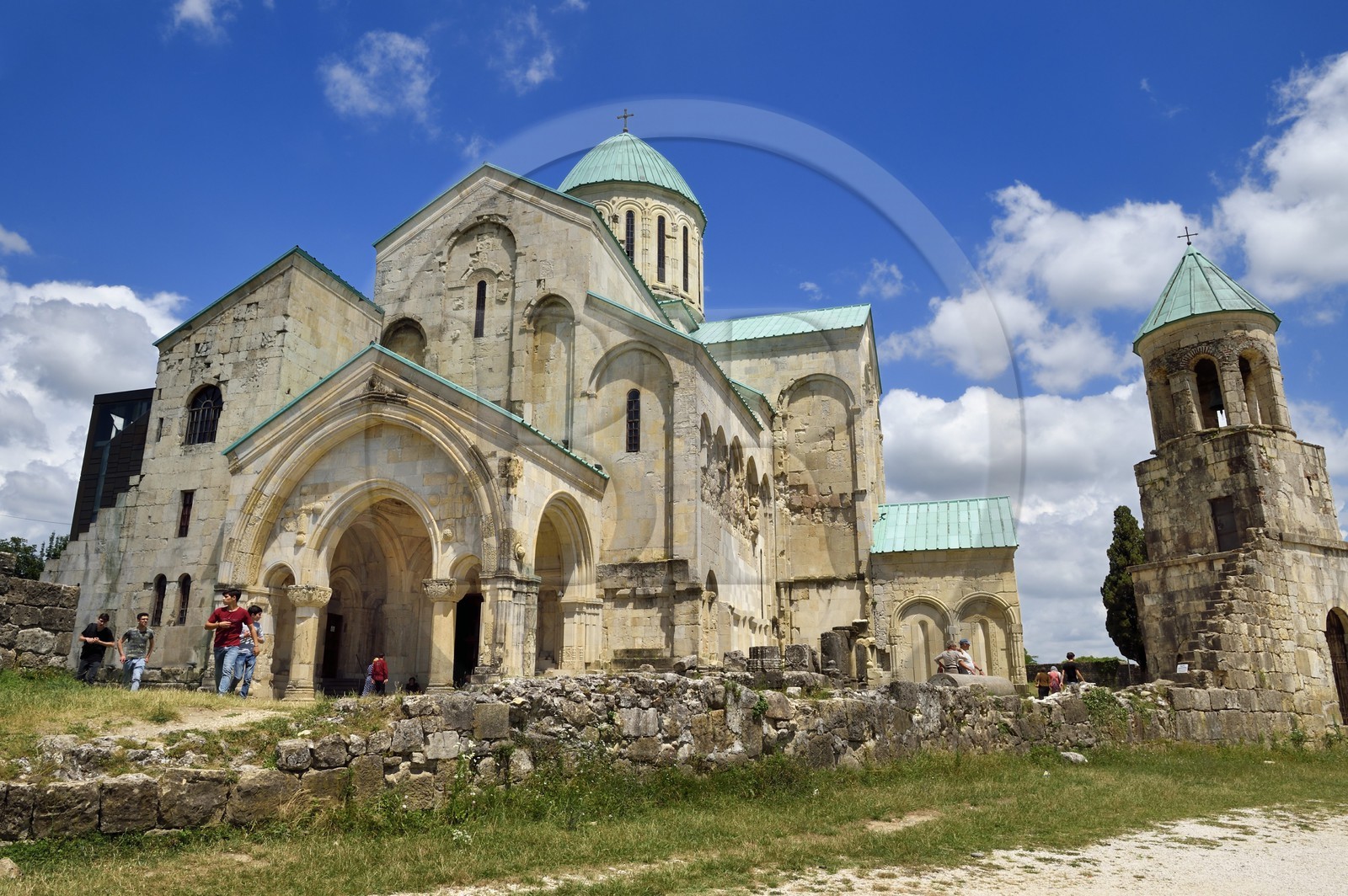 Géorgie, Iméréthie, Kutaissi, la Cathédrale de Bagrati, classée Patrimoine Mondial de l'UNESCO