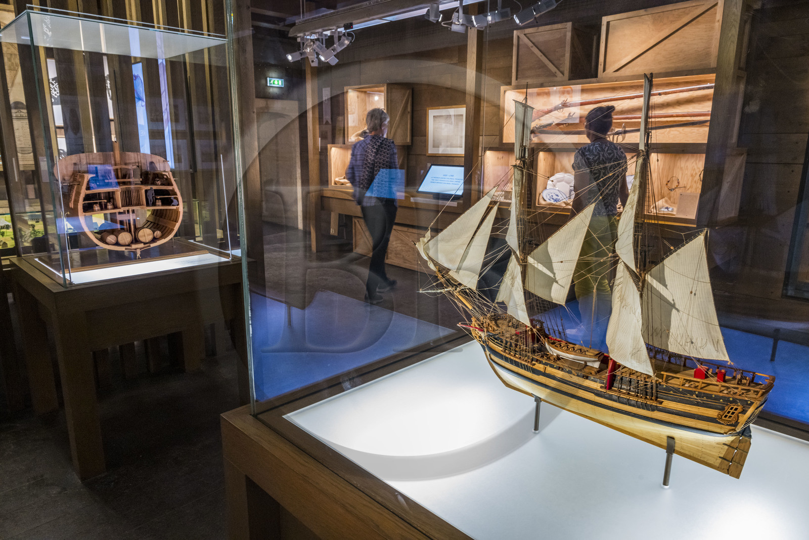France, Loire-Atlantique (44), Nantes, quartier du Bouffay, le chateau des Ducs de Bretagne, Musée d'histoire de Nantes, salles consacrées à la traite négrière