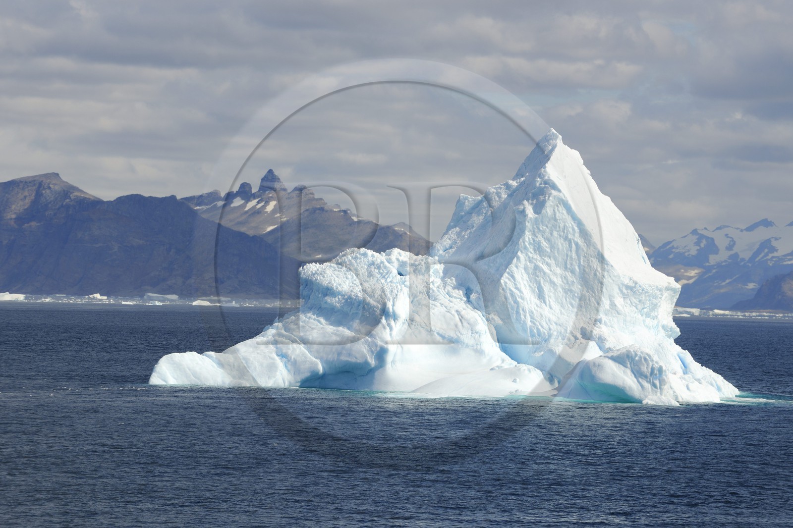 Greenland, Southern Region, iceberg off Farvel (Farewell) Cape