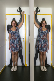 France, Bouches du Rhone, Marseille, architectural work of Le Corbusier, listed as World heritage by UNESCO, the Cité Radieuse by the architect Le Corbusier, Dominique Gerardin owner of Hotel Le Corbusier and Restaurant Le Ventre de l'Architecte