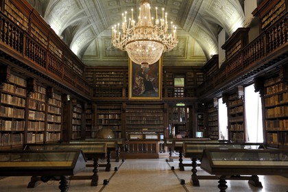 Italie, Lombardie, Milan, Académie de Brera (Accademia di Brera), bibliothèque Nationale de Brera (Biblioteca Nazionale Braidense)
