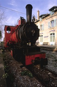 France, Côte-d' Or (21), Bligny-sur-Ouche, chemin de fer touristique de la vallée de l' Ouche