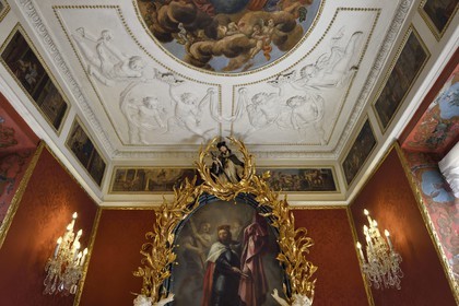 République Tchèque, Prague, Hradcany (quartier du chateau), Palais Lobkowicz, chapelle privée dédiée à Saint Venceslas