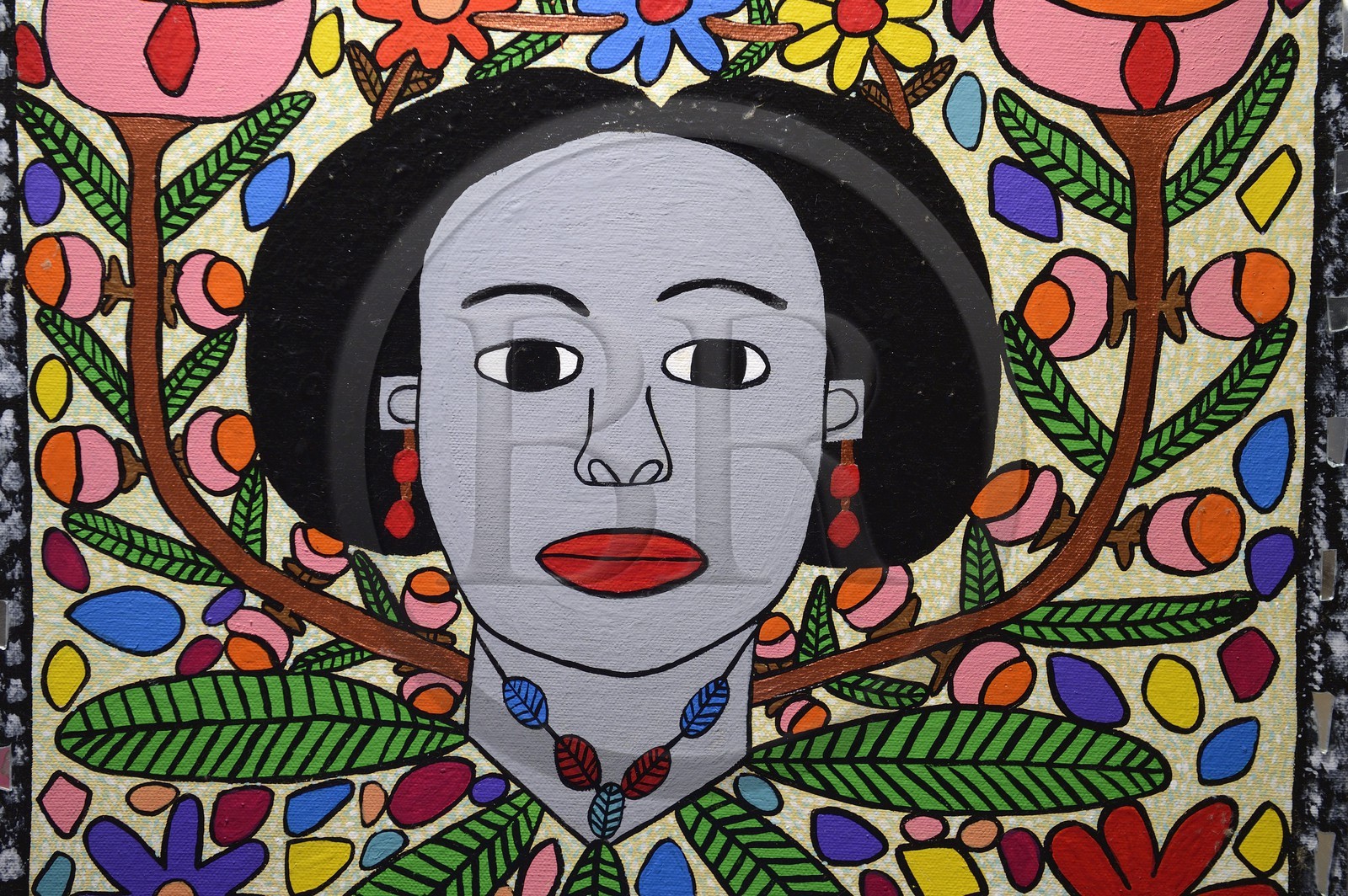 Panama, province de Colon, Portobelo, art Congo typique de la région