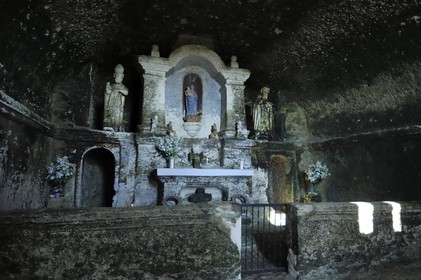 France, Charente-Maritime (17), Mortagne-sur-Gironde, l'Ermitage Saint-Martial