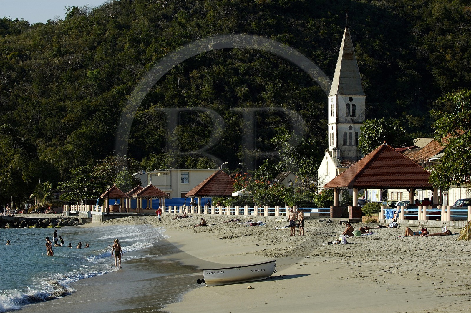 France, Martinique (French West Indies), Les Anses d' Arlet, beach on the South West coast