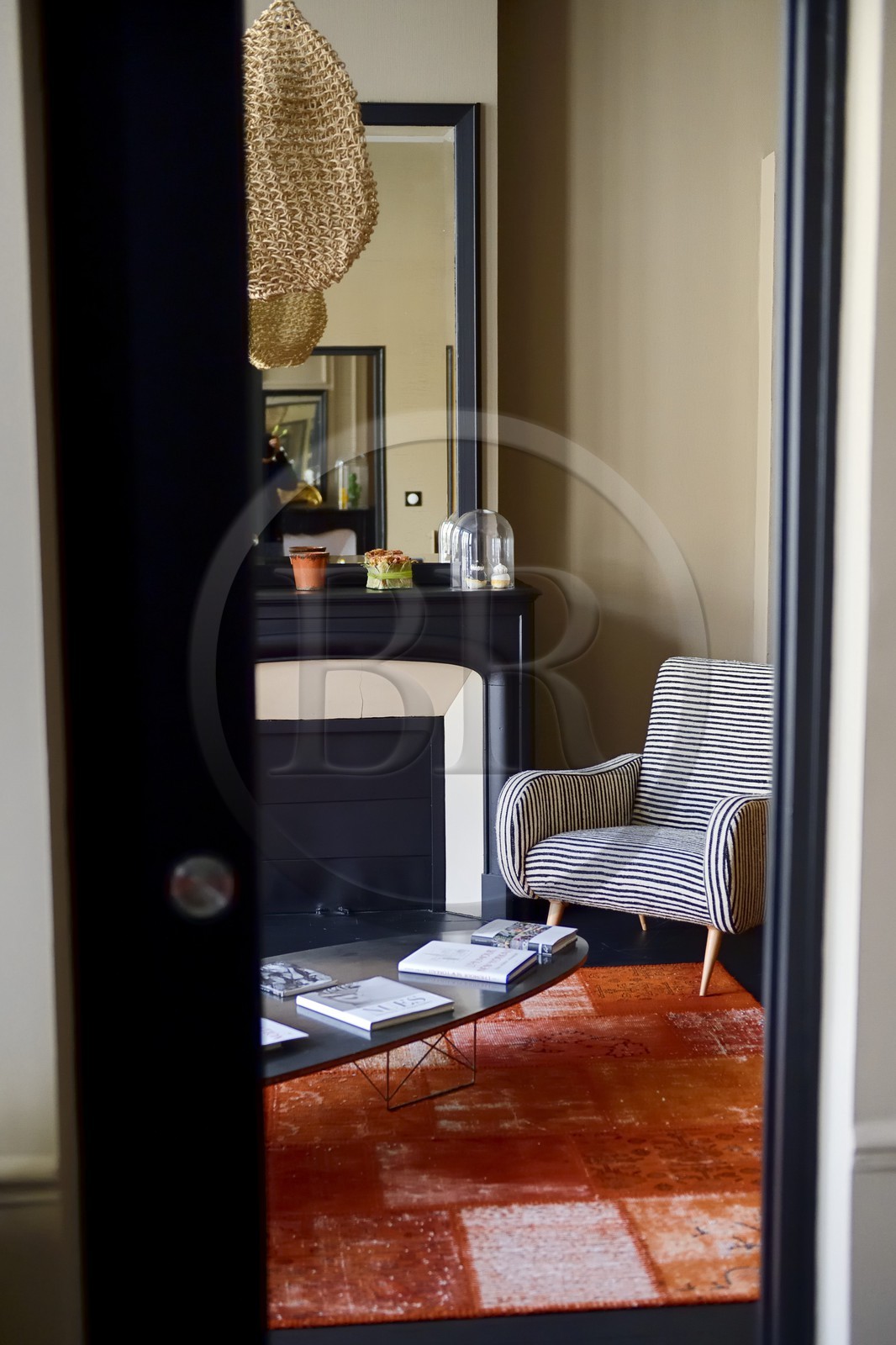 France, Meurthe-et-Moselle, Nancy, guest house Villa 1901, Suite Living Room