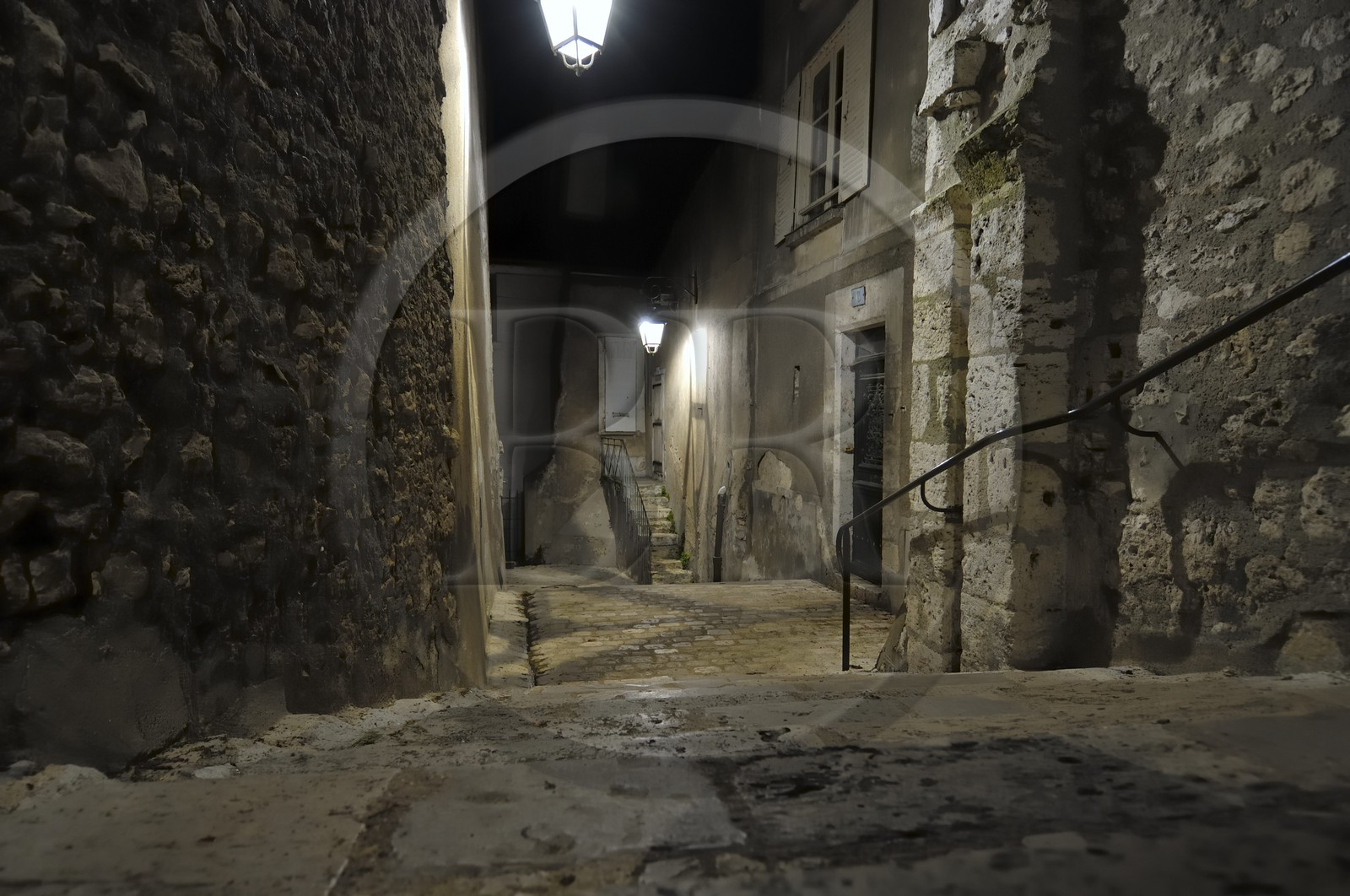 France, Loir et Cher (41), Blois, escalier menants du château à la vieille ville