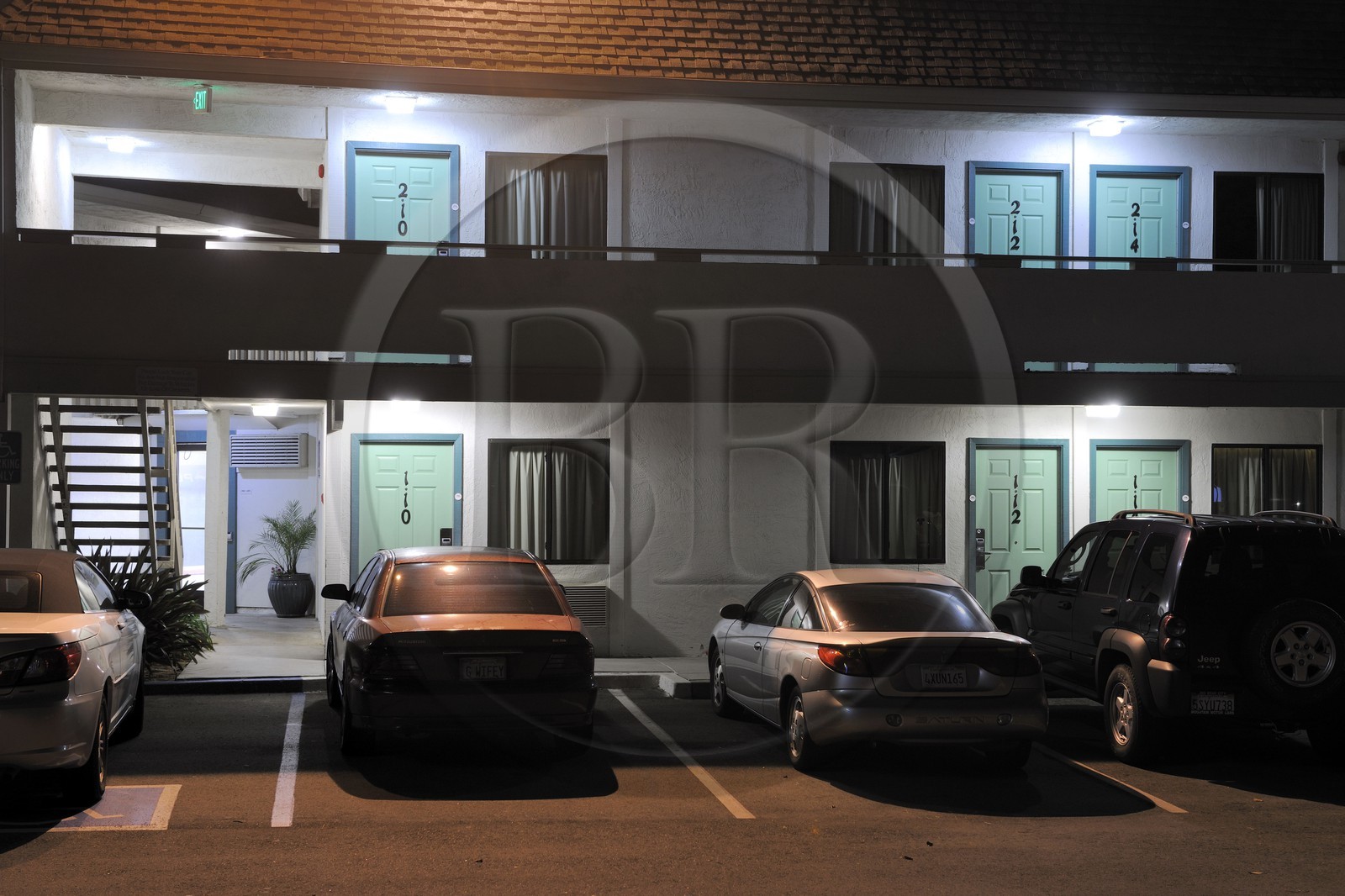 Etats-Unis, Californie, Monterey, Motel M6 du groupe Accor