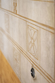 France, Alpes-Maritimes (06),  France, Alpes Maritimes (06), Beaulieu sur Mer, villa Kerylos de style neo-grec construite en 1908 par architecte Emmanuel Pontremoli, interrupteur électrique très moderne pour le début du XXème siècle