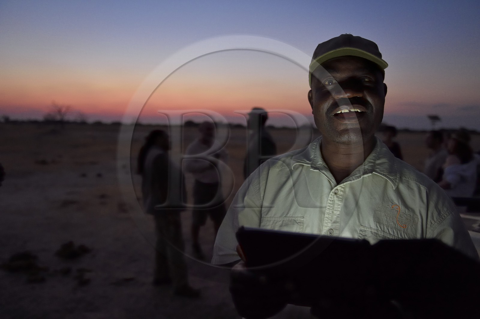 Zimbabwe, Matabeleland North Province, Hwange National Park, Somalisa Camp from African Bush Camps, the guide Michael Padiwa