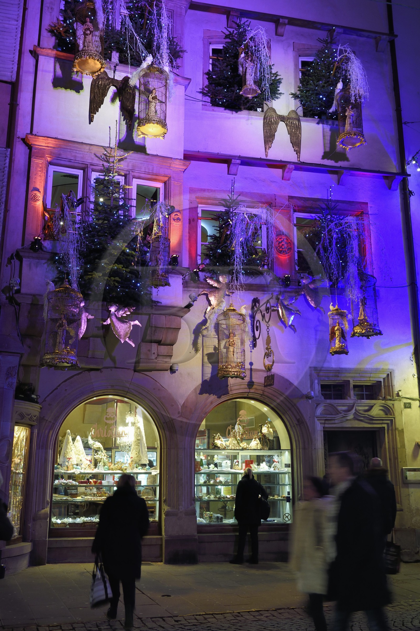 France, Bas-Rhin (67), Strasbourg, la patisserie Christian rue de l'Outre