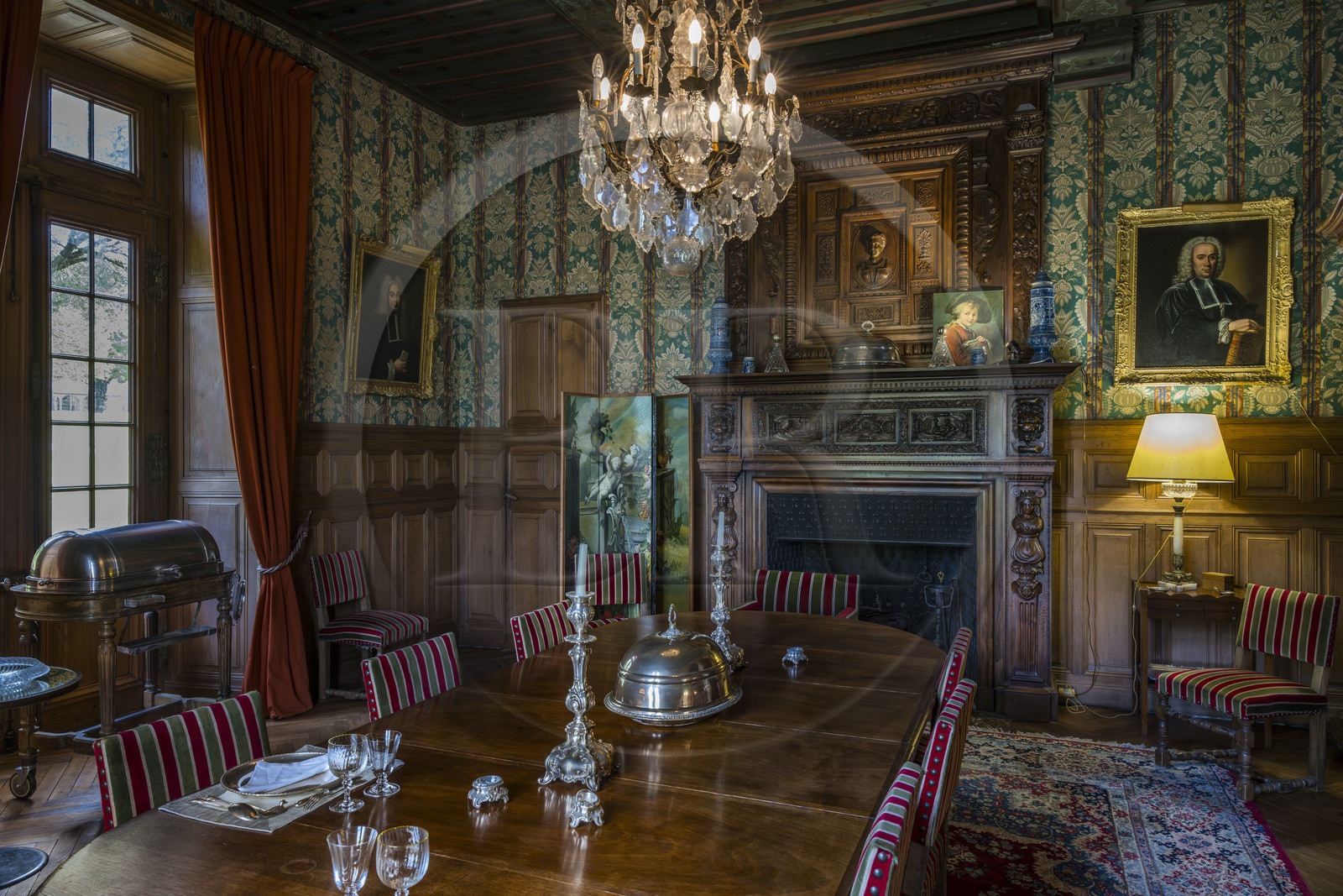 France, Vendée (85), Sèvremont, le chateau de la Flocellière, gite et chambre d'hotes