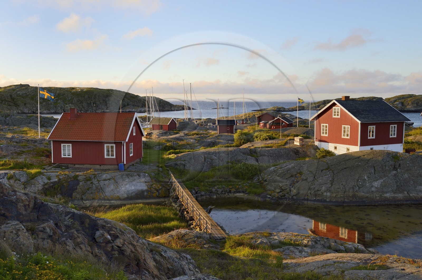 Suède, Västra Götaland, Väderöarna (iles météo) au large de Fjällbacka