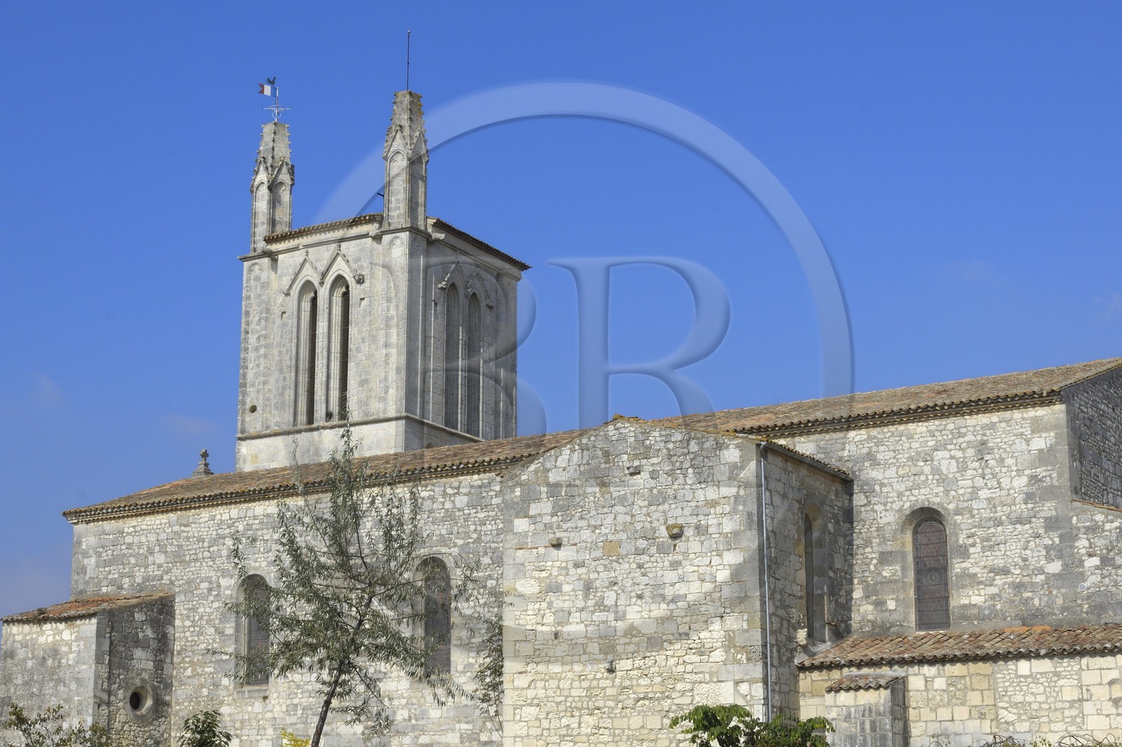 France, Charente-Maritime (17), Meschers-sur-Gironde, l'église