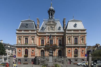 France, Ille et Vilaine, Cote d'Emeraude (Emerald Coast), Saint Malo, Saint-Servan district, the district city hall
