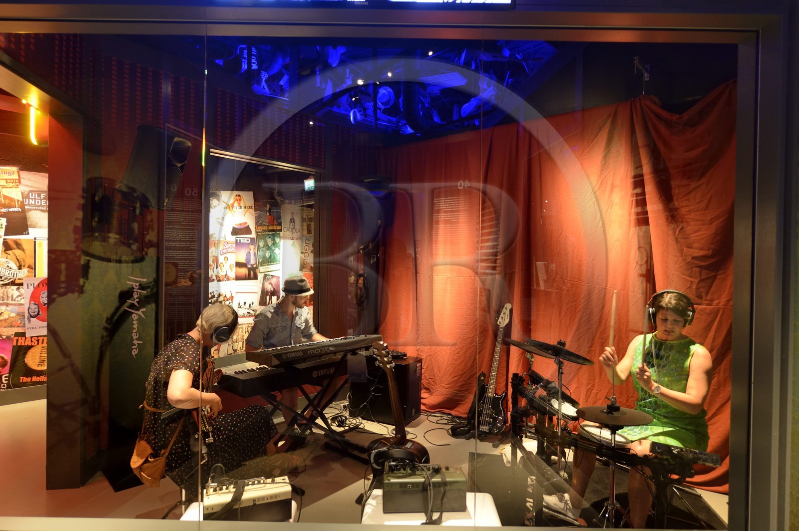 Sweden, Stockholm, the very interactive ABBA The Museum