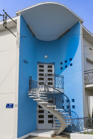 France, Charente-Maritime (17), Royan, maison de ville Thalassa (1954) Avenue de la Conche du Chay de l'architecte Jean-Roger Francq