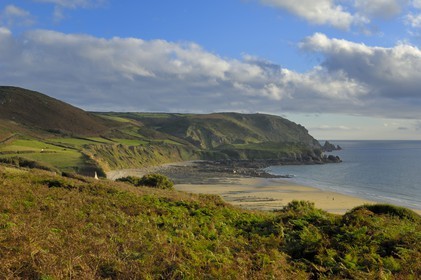 France, Manche (50), Cap de la Hague, baie d'Ecalgrain
