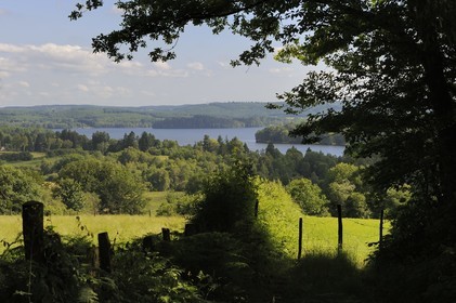 France, Nièvre (58), lac des Settons