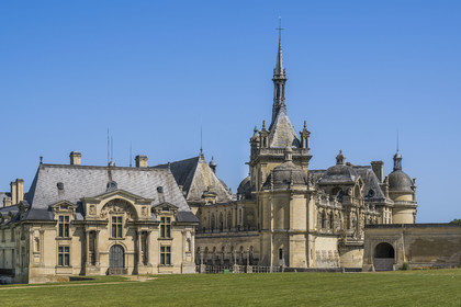 France, Oise (60), Chantilly, le chateau de Chantilly et musée Condé