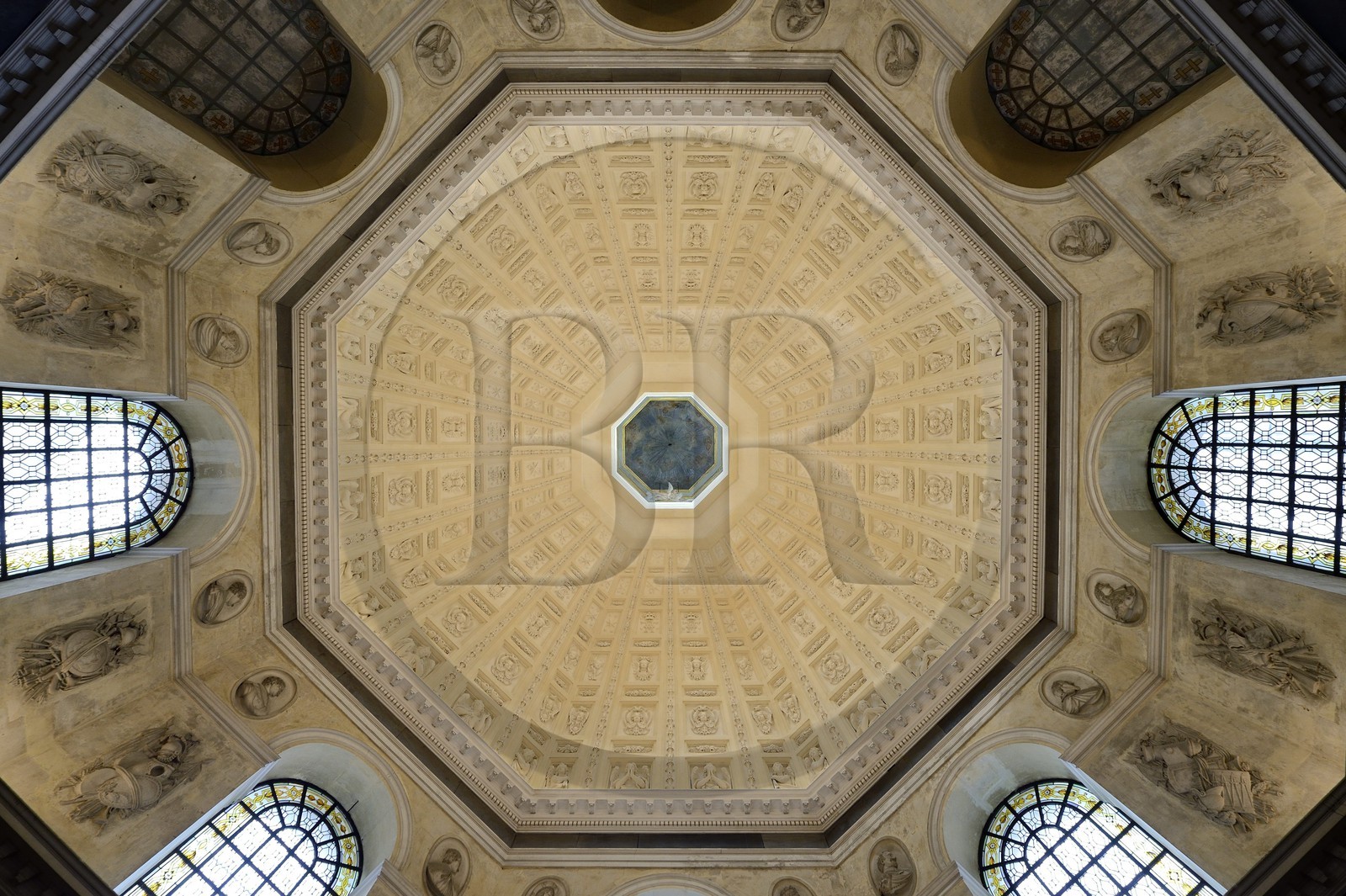 France, Meurthe-et-Moselle (54), Nancy, le Palais Ducal (Palais des Ducs de Lorraine), église des Cordeliers, caveau des ducs de Lorraine, la chapelle ducale