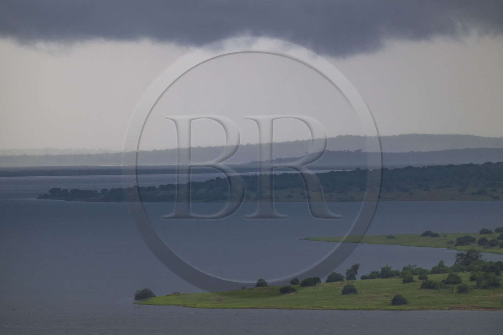 Rwanda, Akagera National Park, Rwanyakizinga Lake