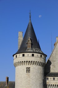 France, Loiret (45), Vallée de la Loire classée Patrimoine Mondial de l' UNESCO, Sully-sur-Loire, château du XIVe XVIIe siècles, mention obligatoire : Châteaux de Sully-sur-Loire, propriété du département du Loiret