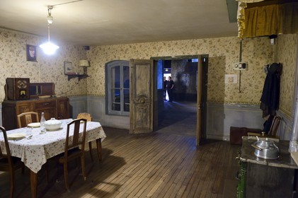 France, Rhône (69), Lyon, Centre d'Histoire de la Résistance et de la Déportation (CHRD), souvenir des années noires et notamment du couvre-feu