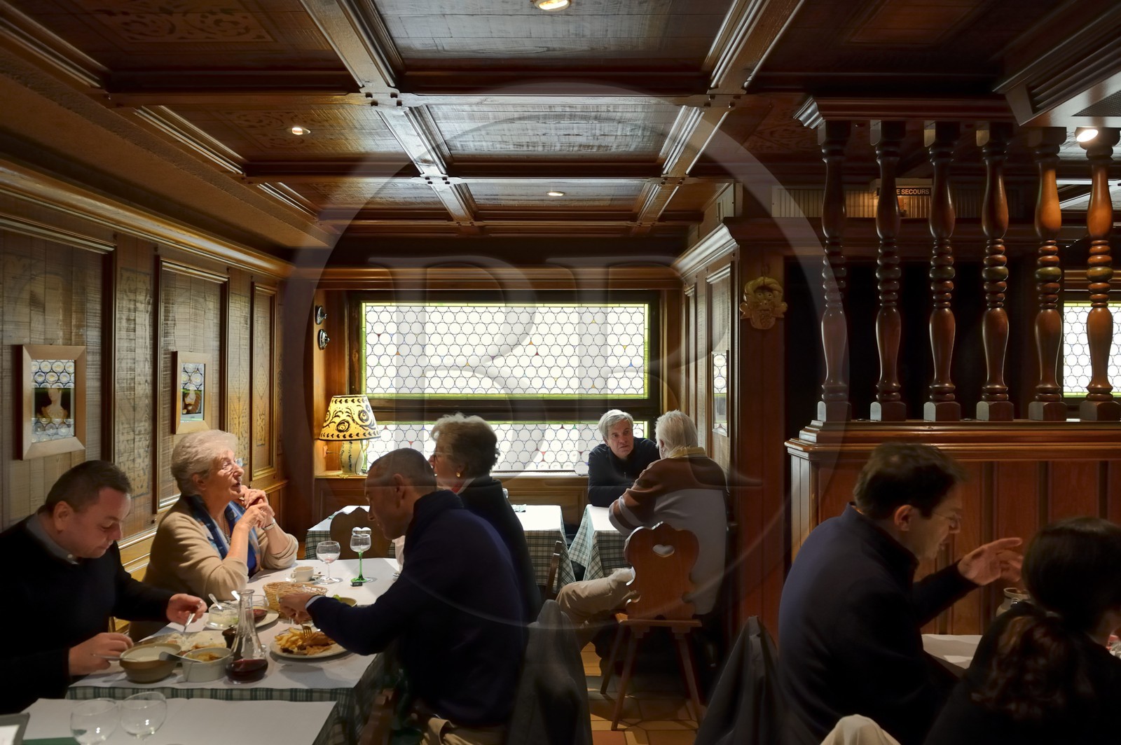 France, Bas Rhin, Strasbourg, Winstub the Pont du Corbeau