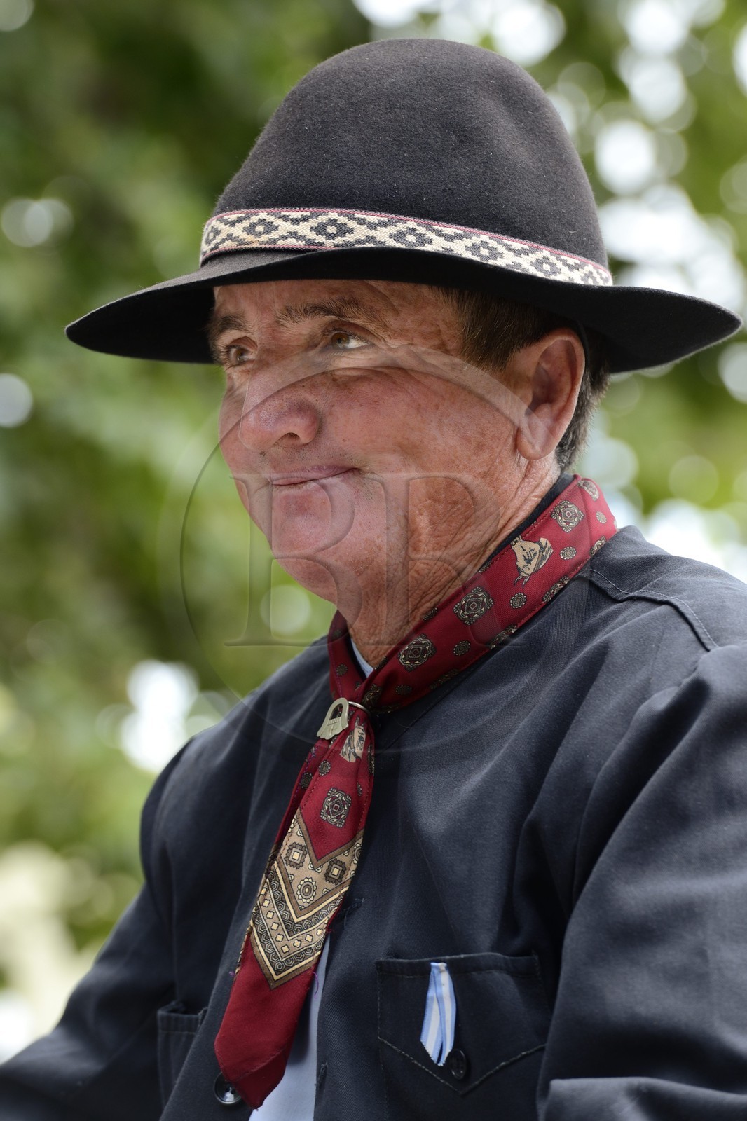 Argentine, province de Buenos Aires, San Antonio de Areco, gaucho à la fête du Jour de la Tradition (Dia de la Tradicion)